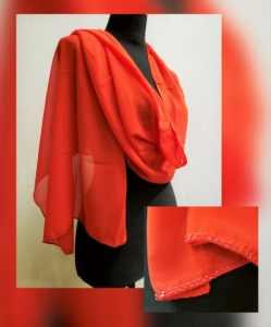 Beaded shawl A2N001-B